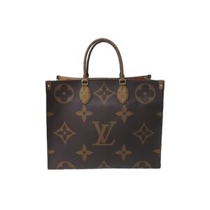 LOUIS VUITTON On the Go Tote Bag Monogram Giant Leather